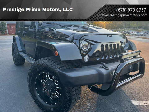 2014 Jeep Wrangler Unlimited for sale at Prestige Prime Motors, LLC in Buford GA