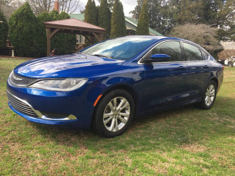 2015 Chrysler 200 for sale at March Motorcars in Lexington NC