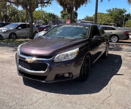 2015 Chevrolet Malibu for sale at ROYALTON MOTORS in Plantation FL