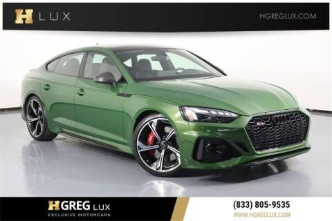 2022 Audi RS 5 Sportback for sale at HGREG LUX EXCLUSIVE MOTORCARS in Pompano Beach FL