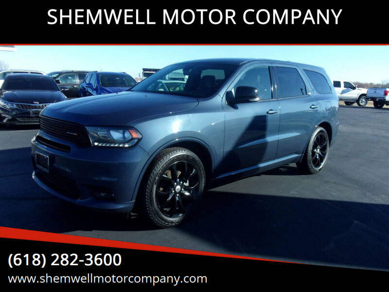 2020 Dodge Durango for sale at SHEMWELL MOTOR COMPANY in Red Bud IL