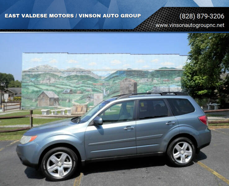 2010 Subaru Forester for sale at EAST VALDESE MOTORS / VINSON AUTO GROUP in Valdese NC