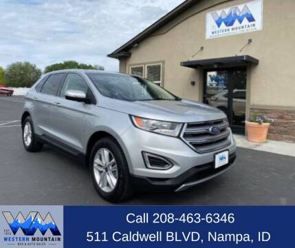 2018 Ford Edge for sale at Western Mountain Bus & Auto Sales in Nampa ID