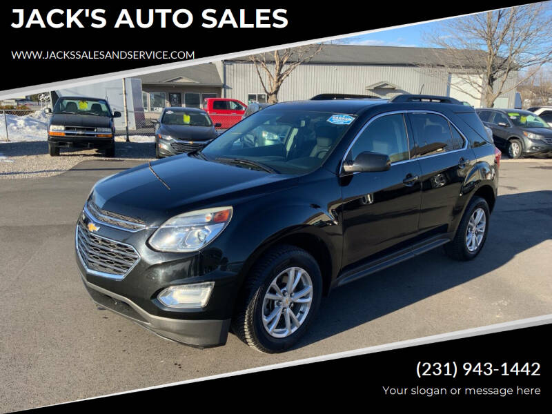 2016 Chevrolet Equinox for sale at JACK'S AUTO SALES in Traverse City MI