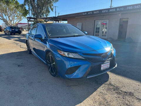 2019 Toyota Camry for sale at Salas Auto Group in Indio CA