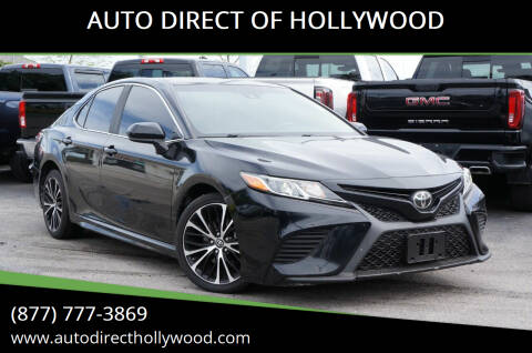 2018 Toyota Camry for sale at AUTO DIRECT OF HOLLYWOOD in Hollywood FL