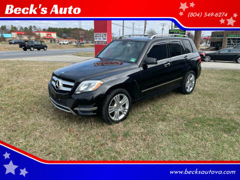 2014 Mercedes-Benz GLK for sale at Beck's Auto in Chesterfield VA