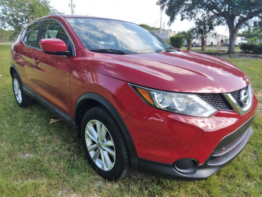 Red 2017 Nissan Rogue Sport S S 4dr Crossover 2