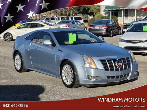 2013 Cadillac CTS for sale at Windham Motors in Florence SC