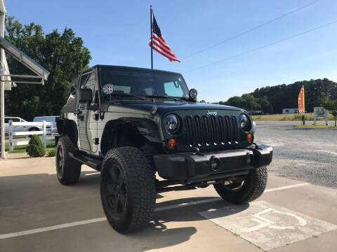 2010 Jeep Wrangler for sale at Allstar Automart in Benson NC