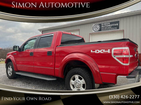 2010 Ford F-150 for sale at Simon Automotive in East Palestine OH