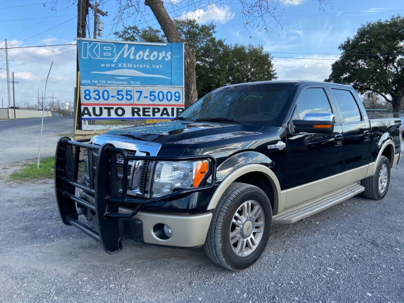 2009 Ford F-150 for sale at K & B Motors LLC in Mc Queeney TX