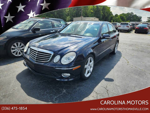 2009 Mercedes-Benz E-Class for sale at Carolina Motors in Thomasville NC
