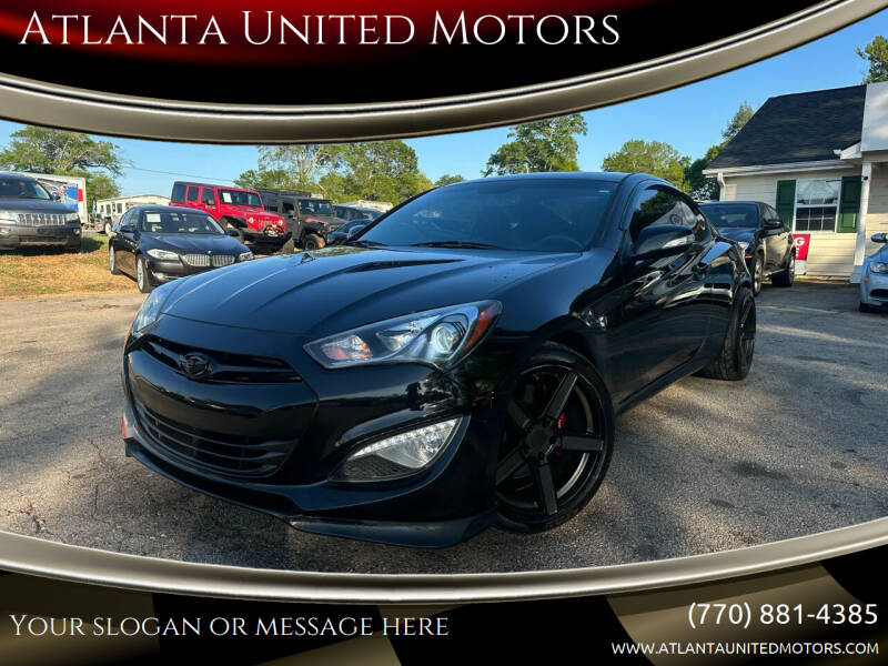 2014 Hyundai Genesis Coupe for sale at Atlanta United Motors in Jefferson GA