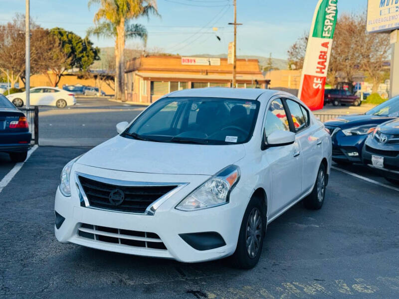 2017 Nissan Versa for sale at Blue Eagle Motors in Fremont CA