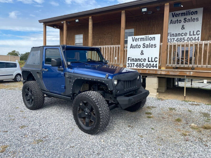 2010 Jeep Wrangler for sale at Vermilion Auto Sales & Finance in Erath LA