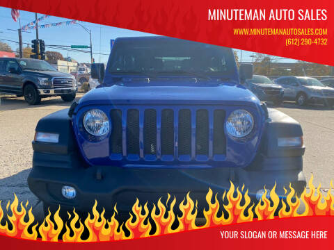 2019 Jeep Wrangler for sale at Minuteman Auto Sales in Saint Paul MN