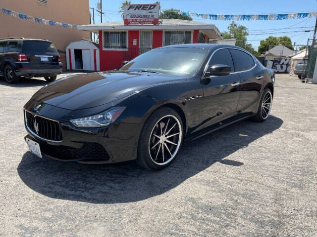 2014 Maserati Ghibli for sale at FRED AUTO WHOLESALE INC in Fresno, CA