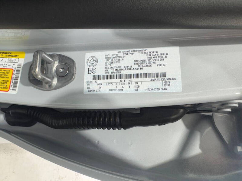 2025 Ford Escape Platinum
