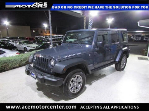 2017 Jeep Wrangler Unlimited for sale at Ace Motors Anaheim in Anaheim CA