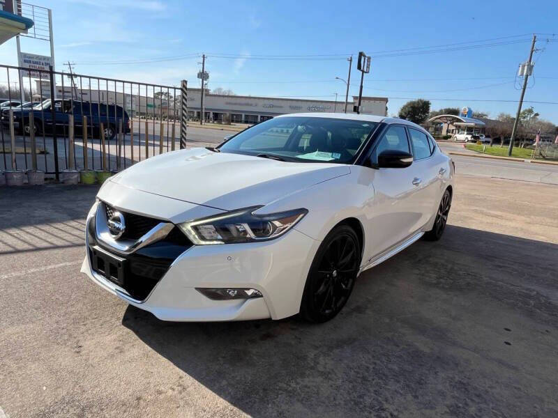 2017 Nissan Maxima for sale at Apex Motors in Baytown TX