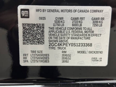 2025 Chevrolet Silverado 2500HD