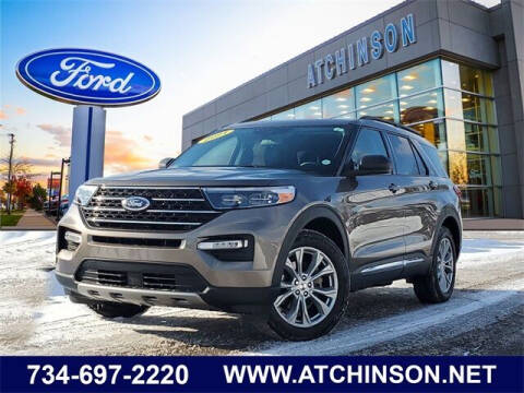 2021 Ford Explorer for sale at Atchinson Ford Sales Inc in Belleville MI