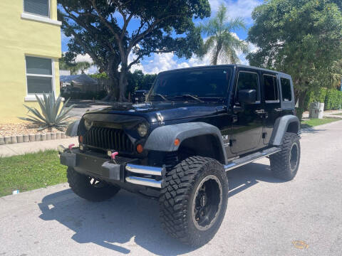 2007 Jeep Wrangler Unlimited for sale at L G AUTO SALES in Boynton Beach FL