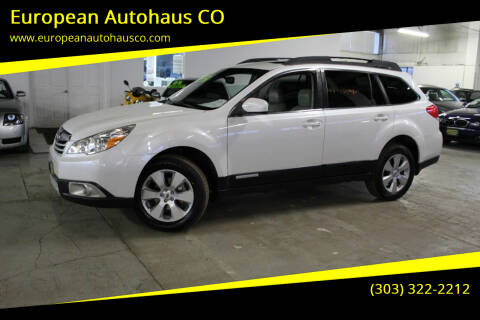 2011 Subaru Outback for sale at European Autohaus CO in Denver CO