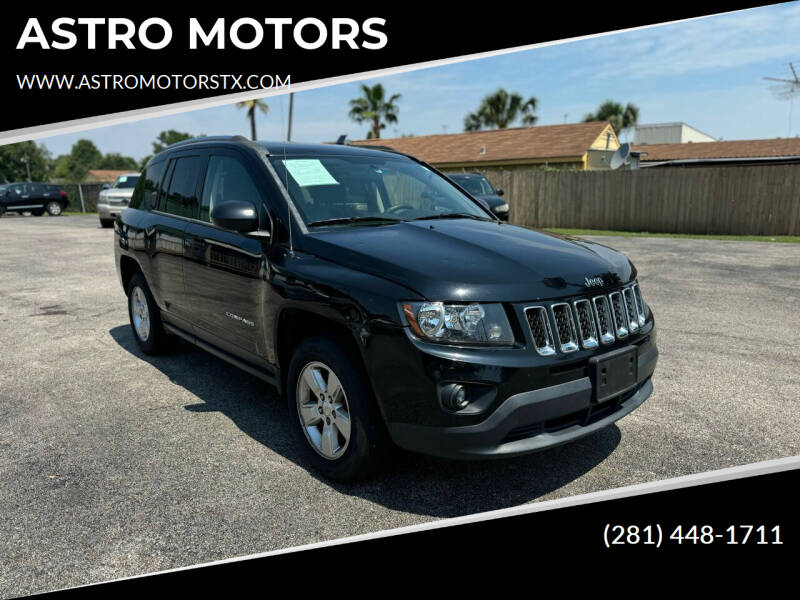 2015 Jeep Compass for sale at ASTRO MOTORS in Houston TX