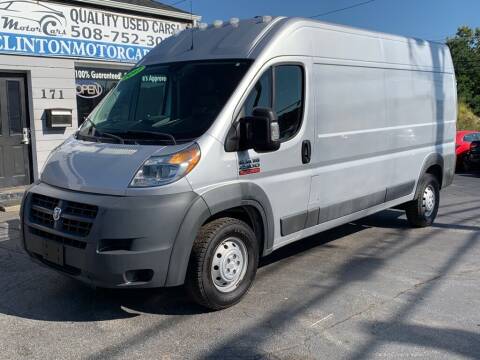 2017 RAM ProMaster for sale at Clinton MotorCars in Shrewsbury MA