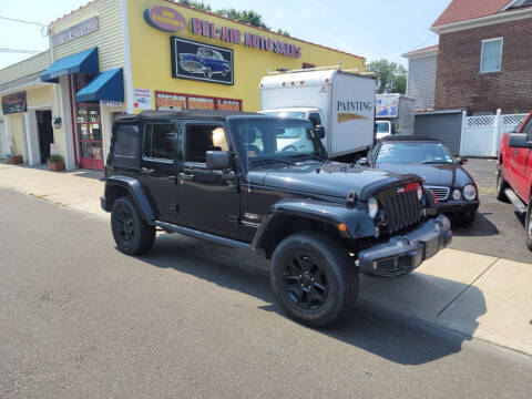 2015 Jeep Wrangler Unlimited for sale at Bel Air Auto Sales in Milford CT