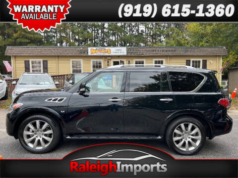2014 Infiniti QX80 for sale at Raleigh Imports in Raleigh NC