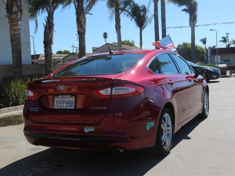 2015 Ford Fusion Energi Titanium