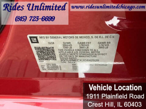 2018 GMC Sierra 1500