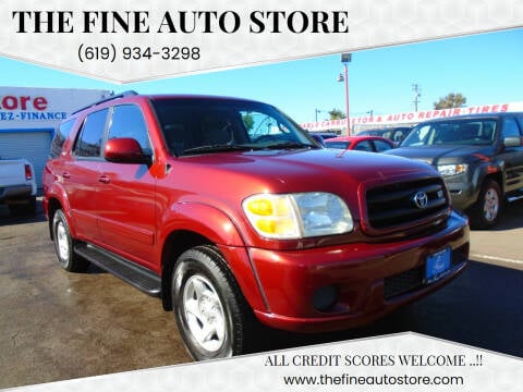 2004 Toyota Sequoia for sale at The Fine Auto Store in Imperial Beach CA