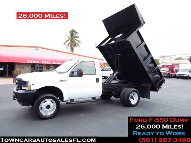 2004 Ford F-550 Super Duty for sale at Town Cars Auto Sales in West Palm Beach FL