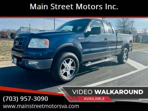 2005 Ford F-150 for sale at Main Street Motors Inc. in Chantilly VA
