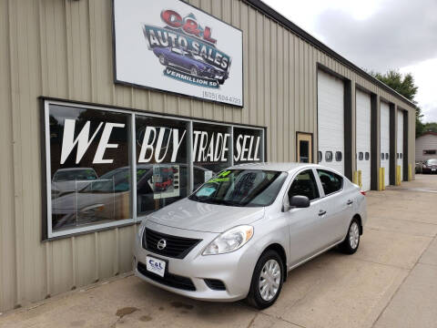 2014 Nissan Versa for sale at C&L Auto Sales in Vermillion SD