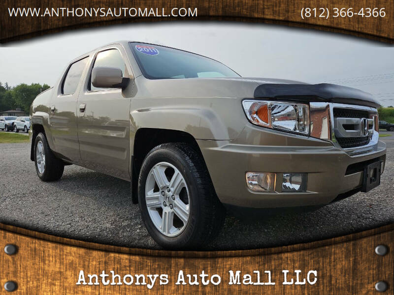 2011 Honda Ridgeline for sale at Anthonys Auto Mall LLC in New Salisbury IN