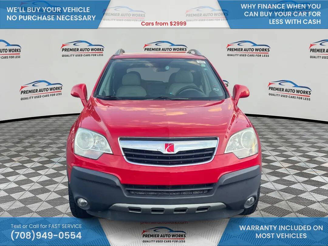 Red 2009 Saturn Vue XE XE 4dr SUV 2