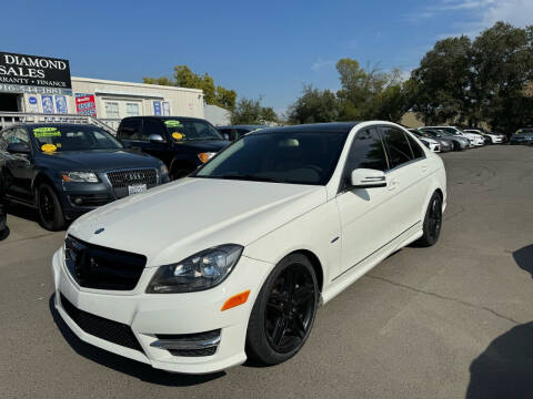 2012 Mercedes-Benz C-Class for sale at Black Diamond Auto Sales Inc. in Rancho Cordova CA