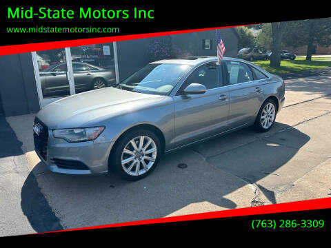 2013 Audi A6 for sale at Mid-State Motors Inc in Rockford MN