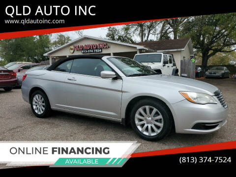 2012 Chrysler 200 for sale at QLD AUTO INC in Tampa FL