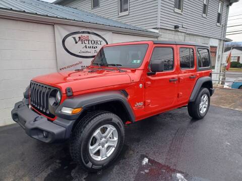 2020 Jeep Wrangler Unlimited for sale at VICTORY AUTO in Lewistown PA
