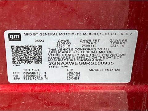 2024 Chevrolet Equinox RS