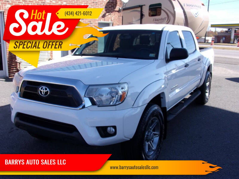 2013 Toyota Tacoma for sale at BARRYS AUTO SALES LLC in Danville VA