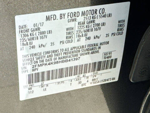 2017 Ford Edge Titanium