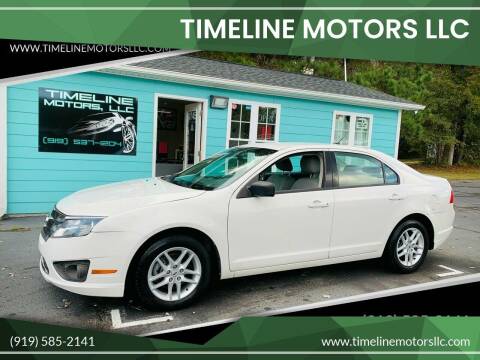 2012 Ford Fusion for sale at Timeline Motors LLC in Clayton NC