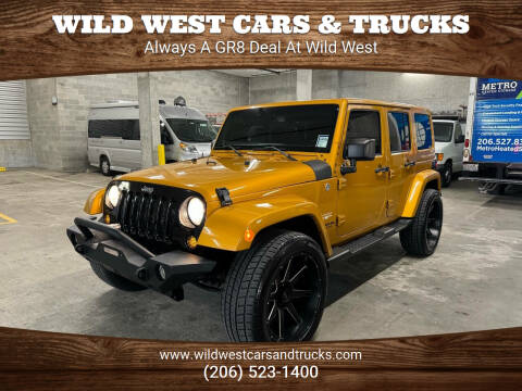 2014 Jeep Wrangler Unlimited for sale at Wild West Cars & Trucks in Seattle WA